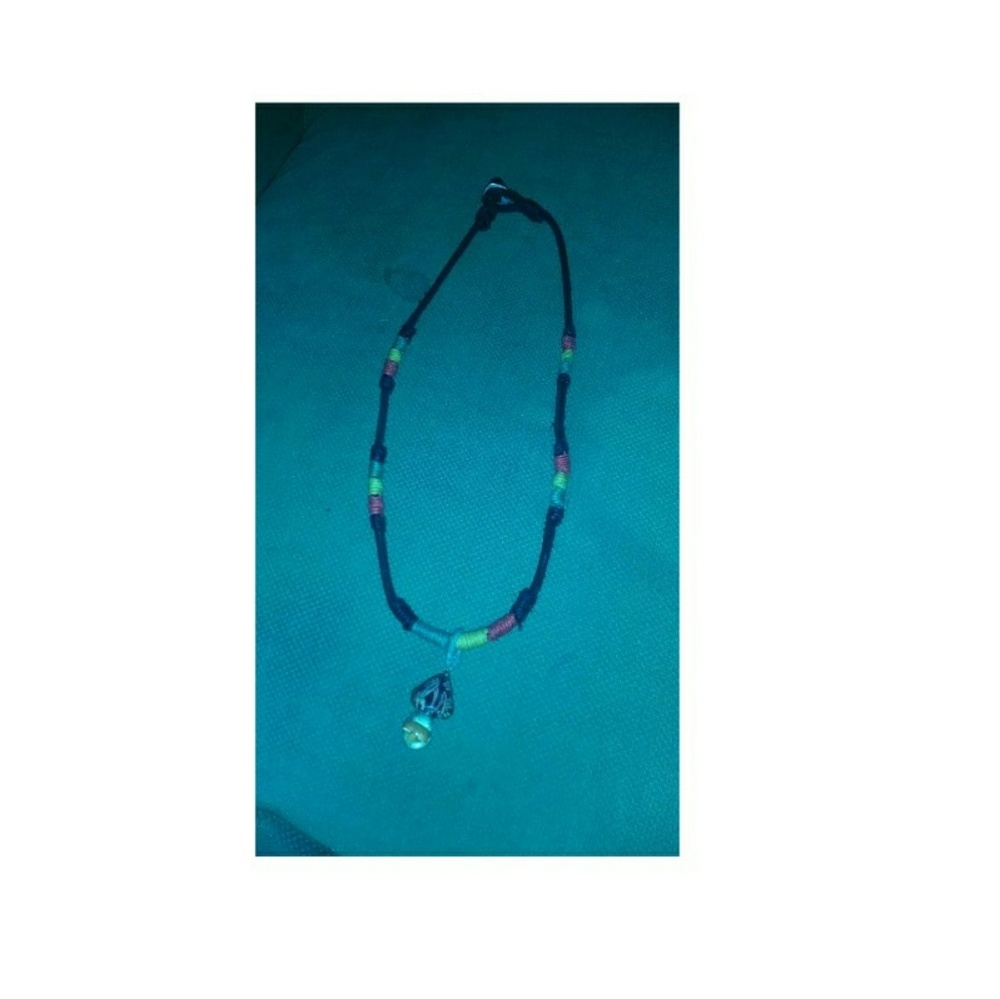 Rasta choker necklace